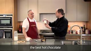 How to make the best hot chocolate using Aerolatte milk frother  wwwaolcookshopcouk [upl. by Elleirol]