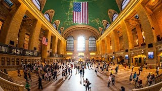 Walking Tour of Grand Central Terminal — New York City 【4K】🇺🇸 [upl. by Rennat867]