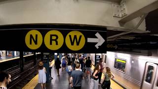 ⁴ᴷ The Busiest NYC Subway Station Times Square–42nd StreetPort Authority Bus Terminal [upl. by Kieryt280]