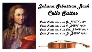 Johann Sebastian Bach  Cello suites in 432 Hz great for reading or studying [upl. by Nimar]