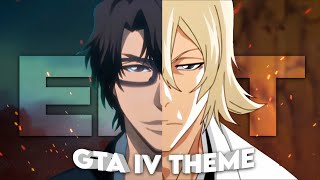 Aizen x Urahara  GTA IV Theme Edit [upl. by Stokes]